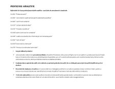 Proceduri Analitice - Pagina 1