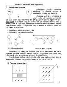 Polarizarea dielectricilor, tipuri de polarizare - măsura polarizării - Pagina 3