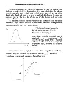 Polarizarea dielectricilor, tipuri de polarizare - măsura polarizării - Pagina 4