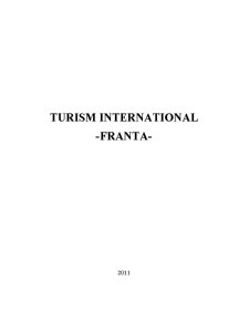 Turism internațional - Franța - Pagina 1