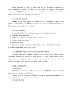 Plan de Afaceri - SC Donatella SRL - Pagina 3