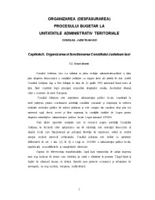 Organizarea (desfăsurarea) procesului bugetar la unitățile administrativ teritoriale - Consiliul Județean Iași - Pagina 2