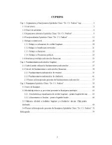 Fundamentarea și realizarea veniturilor bugetare la Spitalului Clinic Dr. CI Parhon Iași - Pagina 2