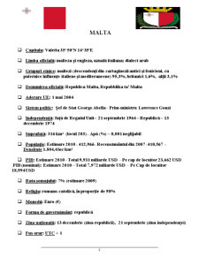 Politica sau Strategia Turistică a Maltei - Pagina 2