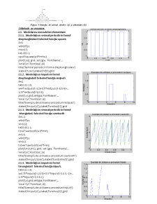 Inițiere în Matlab. studierea și proiectarea semnalelor elementare folosind Matlab - Pagina 4