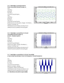 Inițiere în Matlab. studierea și proiectarea semnalelor elementare folosind Matlab - Pagina 5