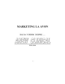 Avon - Anew Clinical - Pagina 1