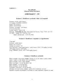 Acidul Benzoic E-210 - Pagina 5