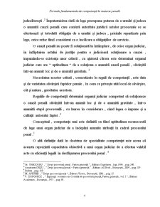 Formele Fundamentale de Competență în Materie Penală - Pagina 4