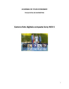 Cameră foto digitală compactă Sony NEX-5 - Pagina 1