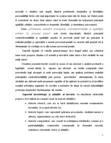 Problemele realizării principiului contradictorialității și egalitățile armelor în procesul penal - Pagina 4