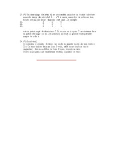 Tablouri și pointeri - enunțuri de probleme - Pagina 3