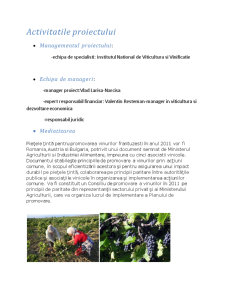 Promovarea viticulturii durabile în regiunea de dezvoltare Sud Muntenia a României - Pagina 5