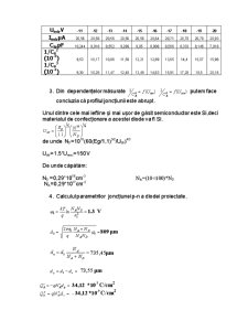 Proiectarea și Calcularea Parametrilor unei Diode Semiconductoare - Pagina 3