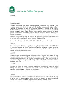 Campanie de Promovare Starbucks - Pagina 1
