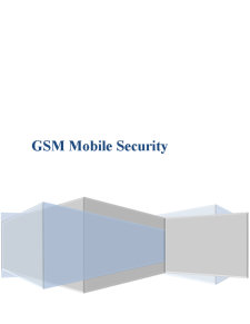 GSM Mobile Security - Pagina 1