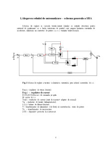 Proiectarea sistemului de reglare automată a vitezei unui motor - Pagina 4