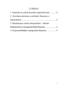 Organizarea financiară a întreprinderii - Pagina 2