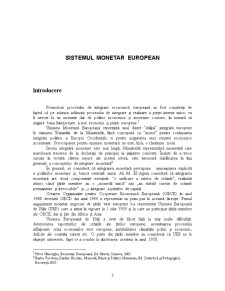 Sistemul Monetar European - Pagina 3