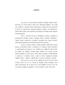 Comuna Romanu - studiu geografic argumentativ pentru politica de dezvoltare locală - Pagina 1