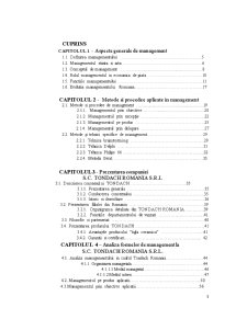 Metode și Procedee de Management - Studiu de Caz SC Tondach România SRL - Pagina 3