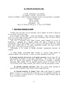 Strategii concurențiale - studiu de caz Philips România - Pagina 4