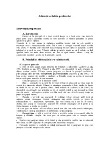 Asistența socială în penitenciar - intervenția asistentului social în penitenciar - Pagina 1