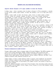 Mediul de Afaceri din România - Pagina 2