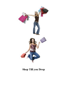 Shop Till You Drop - Pagina 1