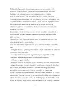 Rolul instituțiilor non-guvernamentale în prestarea de servicii publice - C.A.R. Mileniul III Botoșani - Pagina 5