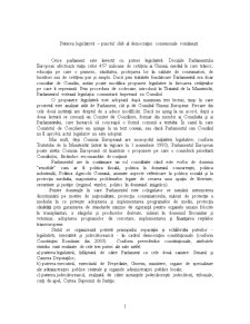 Puterea Legislativă - Punctul Slab al Democrației Consensuale Românești - Pagina 1