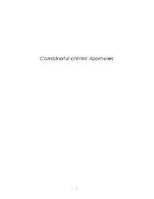 Combinatul Chimic Azomures - Pagina 1