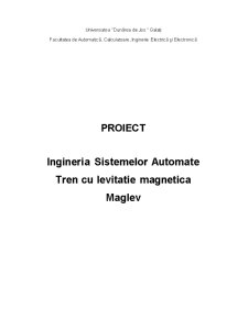 Tren cu levitație magnetică - Maglev - Pagina 1