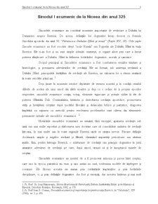 Sinodul I Ecumenic de la Niceea din anul 325 - Pagina 1