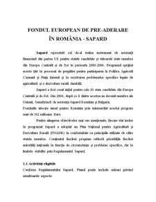 Fondul European de pre-aderare în România - Sapard - Pagina 3