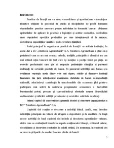 Raport de practică - BC Moldova Agroindbank SA - Pagina 1