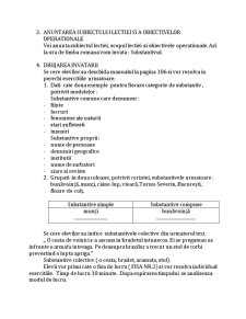Proiect didactic limba română - substantivul - Pagina 3