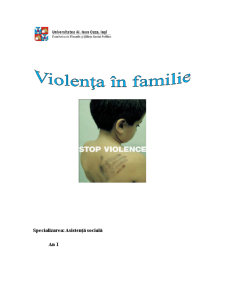 Violența în familie - Pagina 1