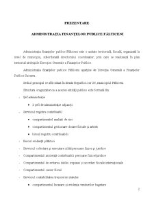 Misiune de audit intern - administrația finanțelor publice Fălticeni - Pagina 2