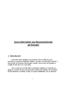 Surse neconvenționale de energie - Pagina 2