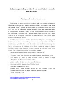Analiza Pieței Produselor și Serviciilor de Cont Curent Destinate Persoanelor Fizice în România - Pagina 3