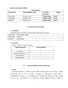 Contabilitate managerială - plan de afaceri la restaurantul SC Miorița SRL - Pagina 3