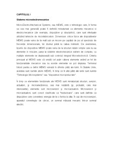 Sisteme Micro-Electro-Mecanice - Pagina 1