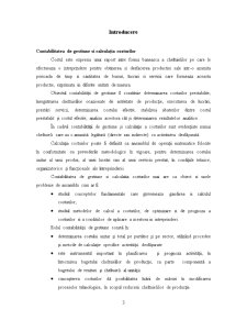 Analiza Costurilor la SC Boromir SRL - Pagina 1