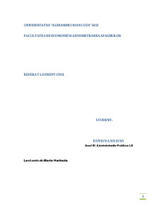 Drepturile subiective civile și obligațiile civile - elemente structurale ale raportului juridic civil - Pagina 1