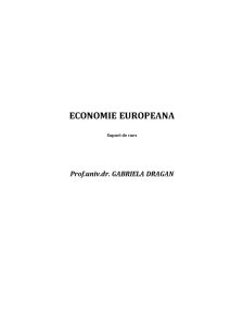 Economie europeană - Pagina 1
