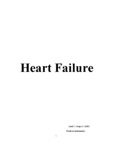 Heart Failure - Pagina 1