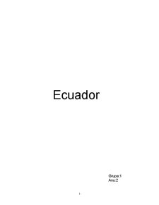 Ecuador - Pagina 1