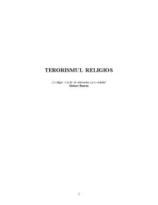 Terorismul Religios - Pagina 2