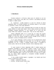 Reforma Administrației Publice - Pagina 2